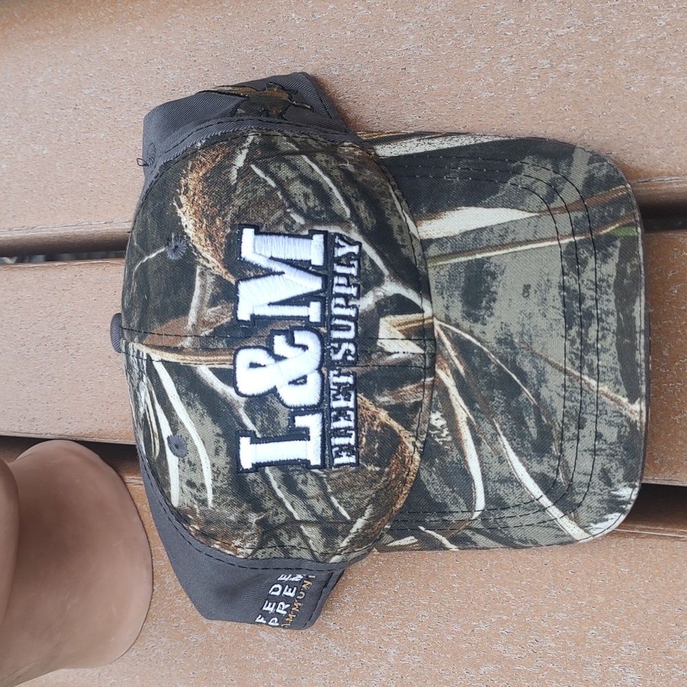 Vintage L & M Fleet Supply Federal Premium Ammunition Trucker Hat Baseball Cap